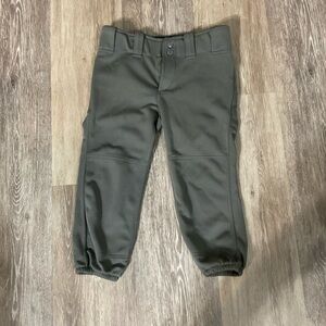 Rip It Youth Large Gray Softball Pants